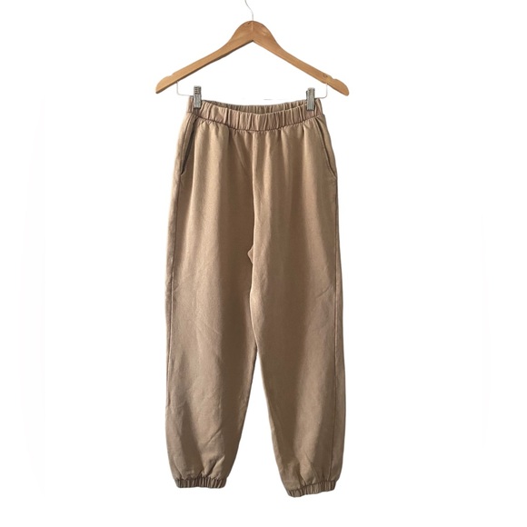 Zara Cozy Fleece Womens Joggers Jogging Pants Sweatpants Size S - Picture 1 of 6